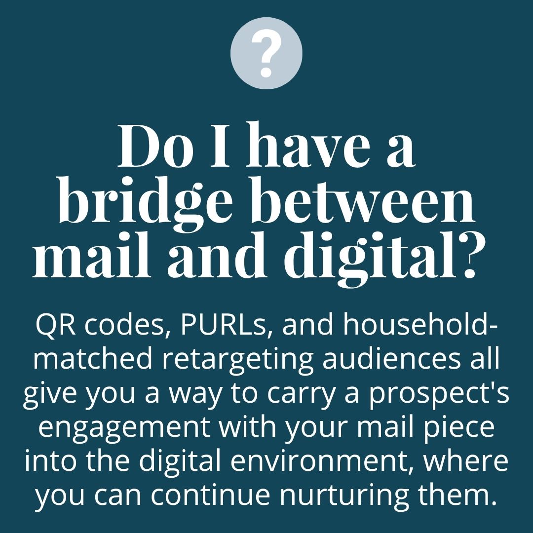 Do I have a bridge between mail and digital?